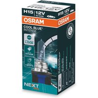 OSRAM Glühlampe, Fernscheinwerfer COOL BLUE® INTENSE (Next Gen) H15 64176CBN  VW,AUDI,MERCEDES-BENZ,Golf VII Schrägheck (5G1, BQ1, BE1, BE2) von Osram