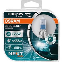 OSRAM Glühlampe, Fernscheinwerfer COOL BLUE® INTENSE (Next Gen) HB3 9005CBN-HCB  VW,AUDI,MERCEDES-BENZ von Osram