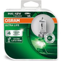 OSRAM Glühlampe, Fernscheinwerfer H4 64193ULT-HCB  VW,AUDI,MERCEDES-BENZ,Transporter V Bus (7HB, 7HJ, 7EB, 7EJ, 7EF, 7EG, 7HF, 7EC) von Osram