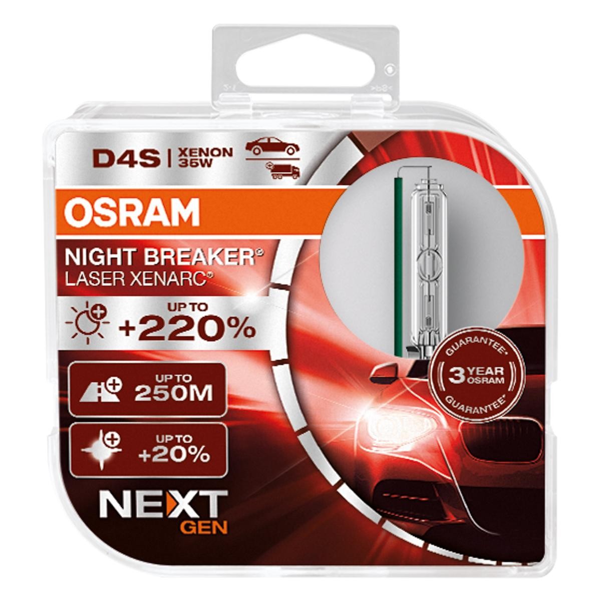 OSRAM Glühlampe, Fernscheinwerfer TOYOTA,MAZDA,HONDA 66440XNN-HCB von Osram