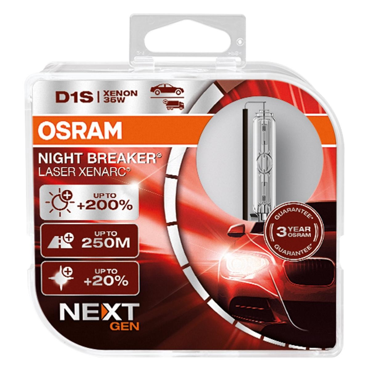 OSRAM Glühlampe, Fernscheinwerfer VW,MERCEDES-BENZ,AUDI 66140XNN-HCB von Osram