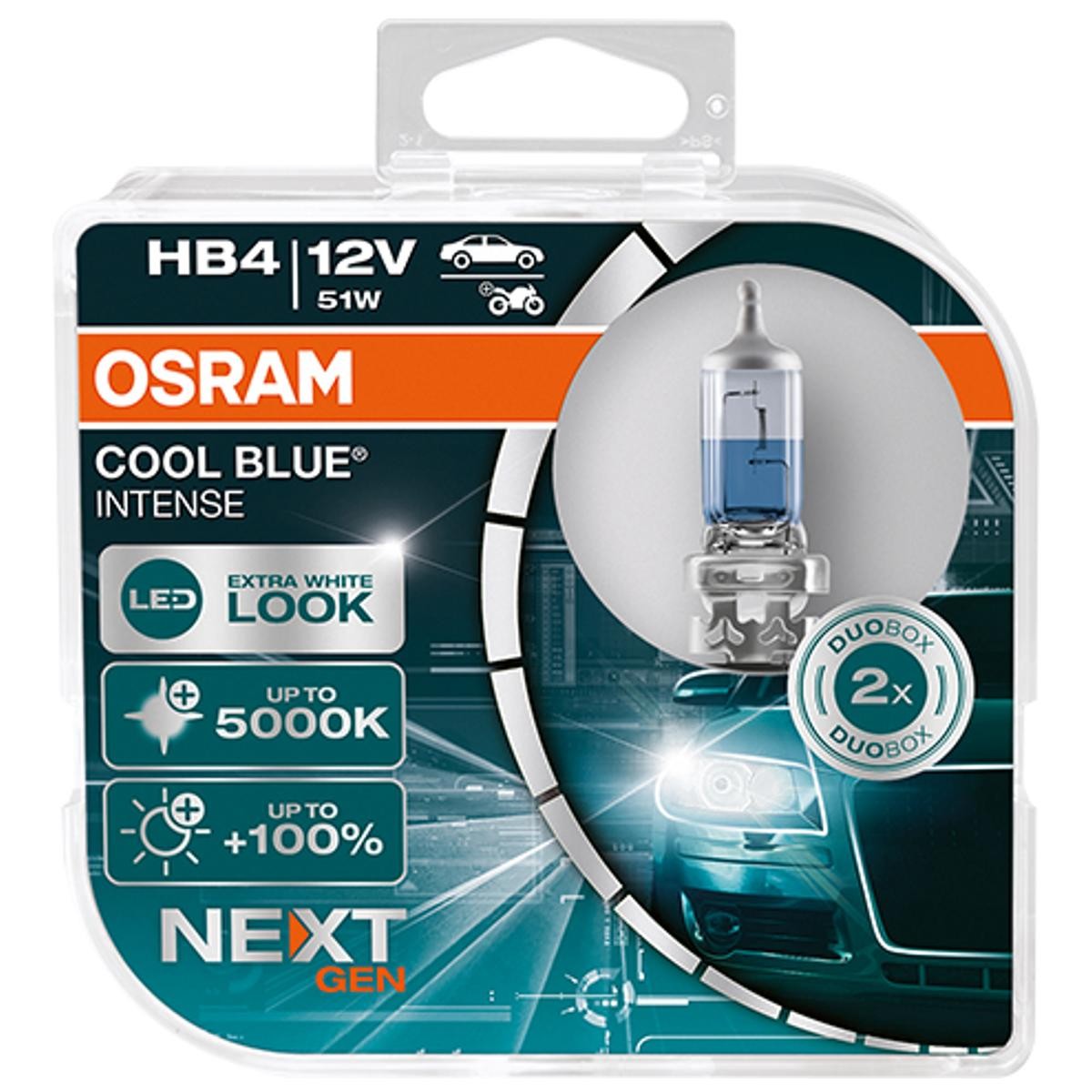 OSRAM Glühlampe, Fernscheinwerfer VW,MERCEDES-BENZ,OPEL 9006CBN-HCB von Osram