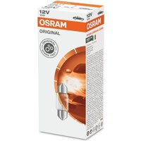 OSRAM Glühlampe, Innenraumleuchte Sockelglühlampe 6438  AUDI,MERCEDES-BENZ,BMW,Q7 (4LB),C-Klasse Limousine (W204),C-Klasse T-modell (S204) von Osram