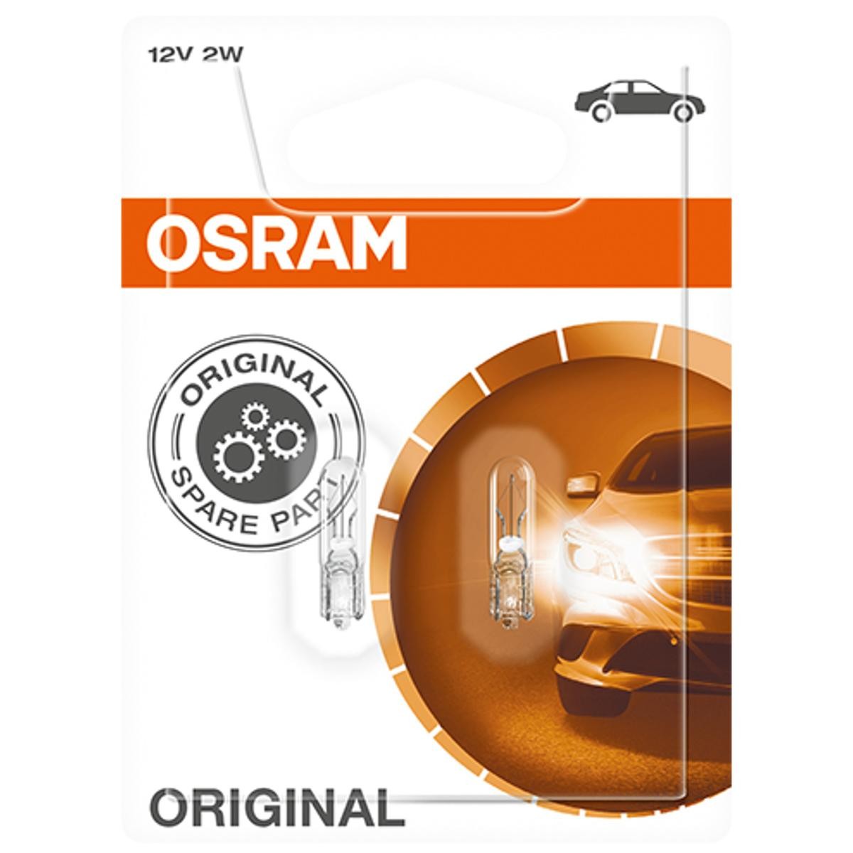 OSRAM Glühlampe, Instrumentenbeleuchtung VOLVO 2722-02B von Osram