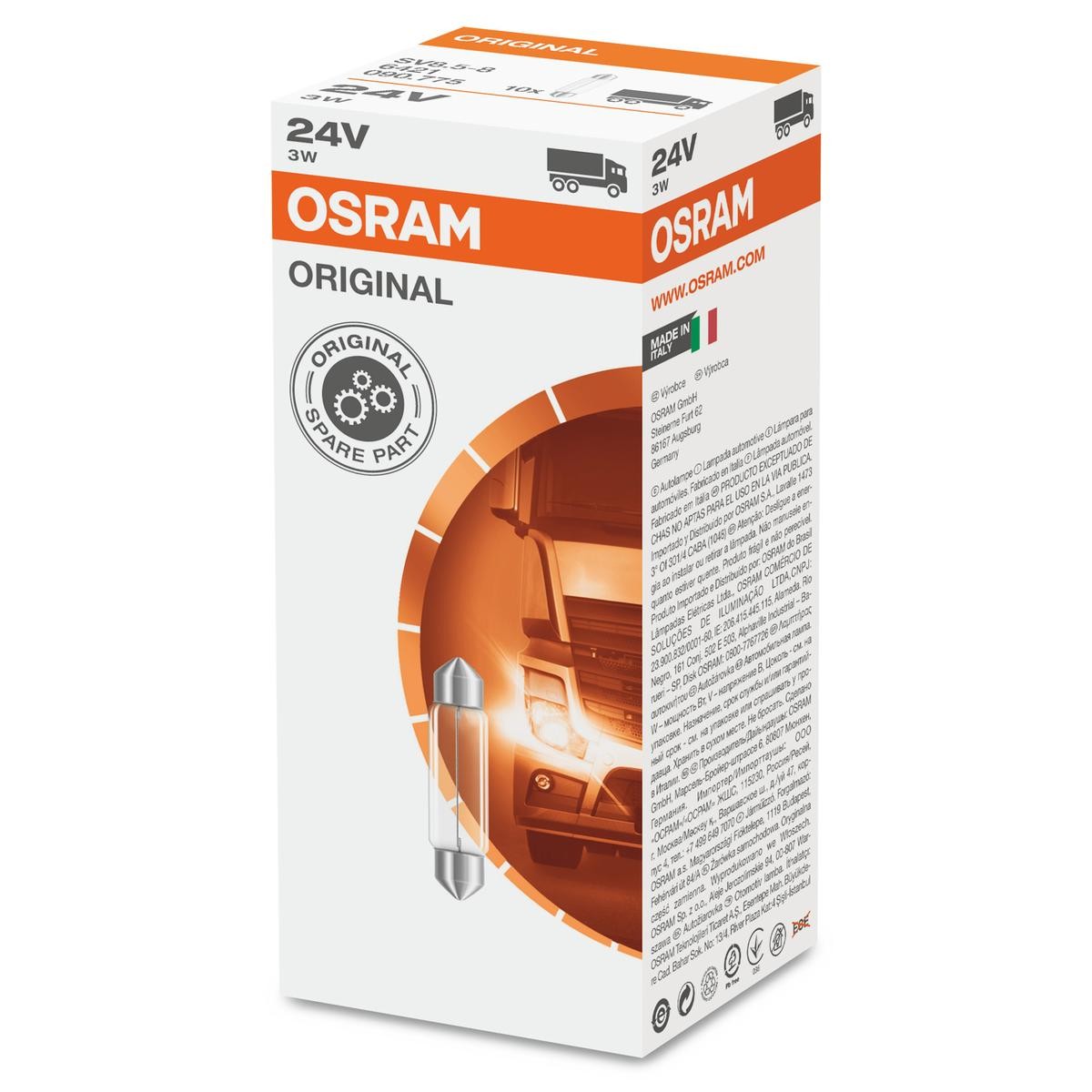 OSRAM Glühlampe, Kennzeichenleuchte 6421 von Osram