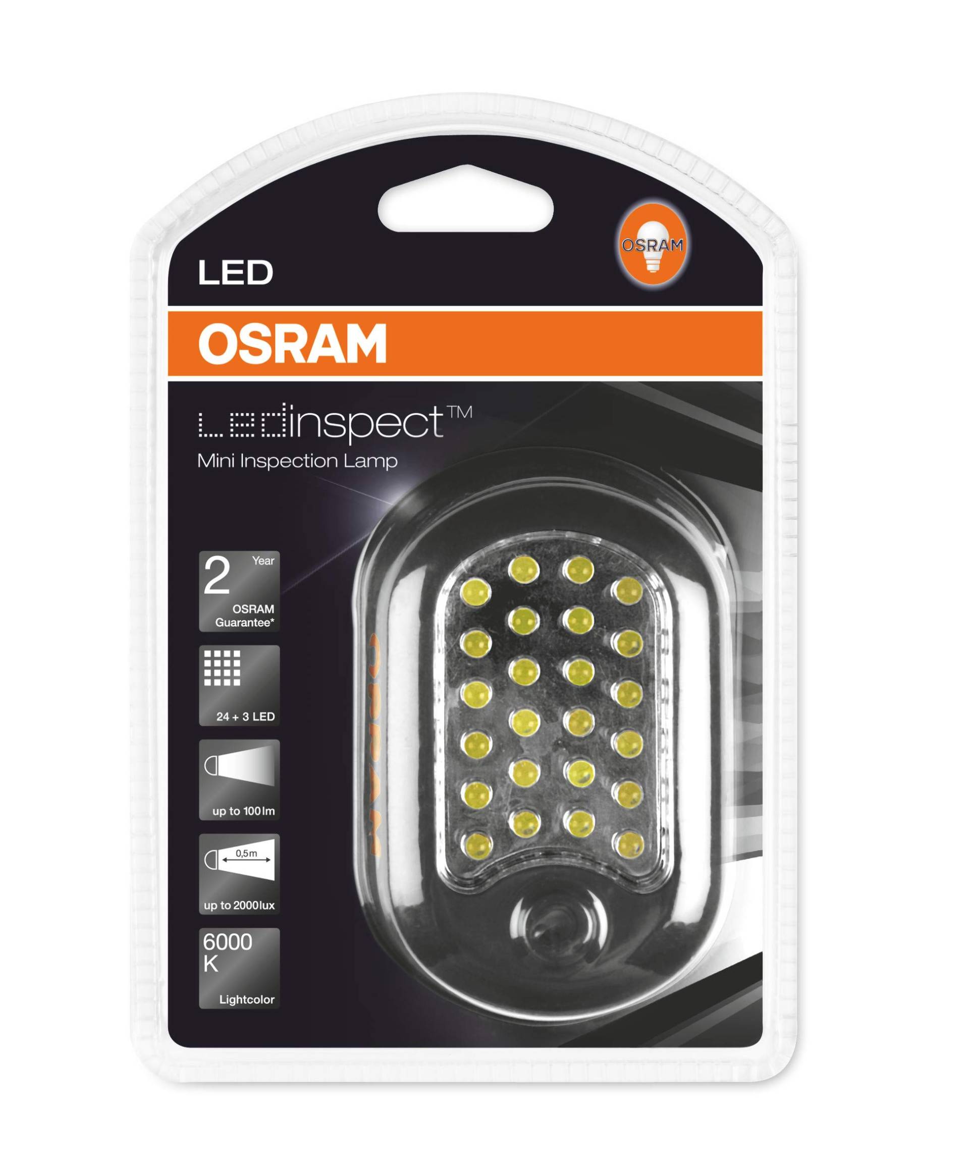 OSRAM LEDinspect Mini 125, batteriebetriebene LED Arbeitsleuchte, LEDIL202, LED Handlampe von Osram