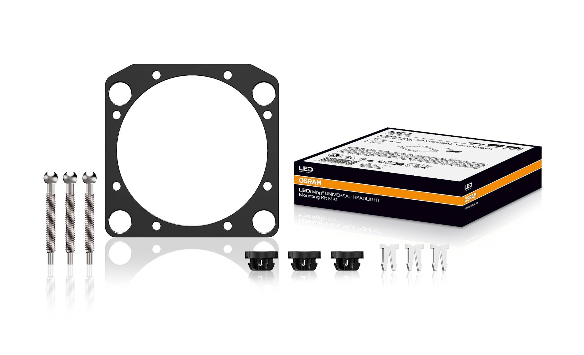 OSRAM LEDriving® Mounting Kit MK1, einfache Installation der Scheinwerfer der Universal Headlight Serie von Osram