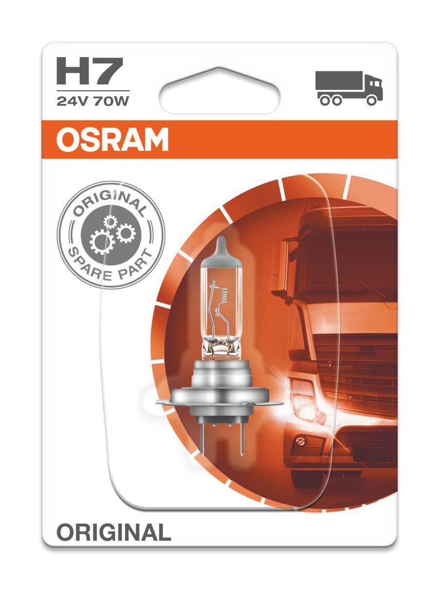 OSRAM ORIGINAL H7 für LKW, 64215-01B, 24V, Einzelblister von Osram