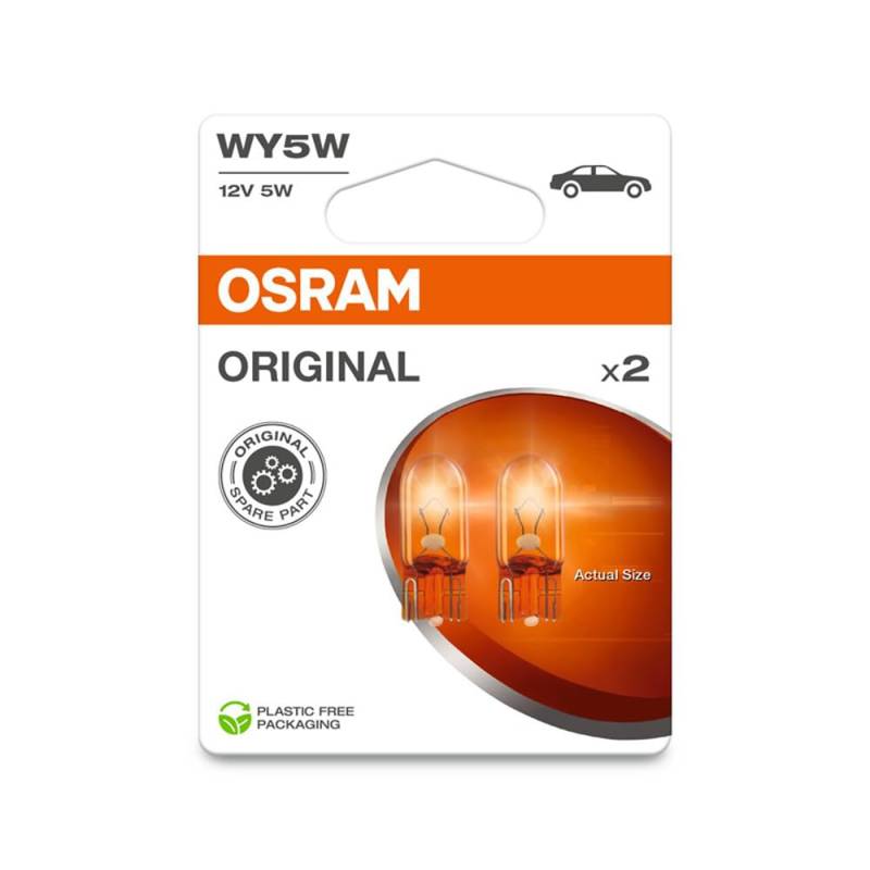 Osram ORIGINAL LINE 12V, WY5W, Doppelblister (2 Lampen), white von Osram