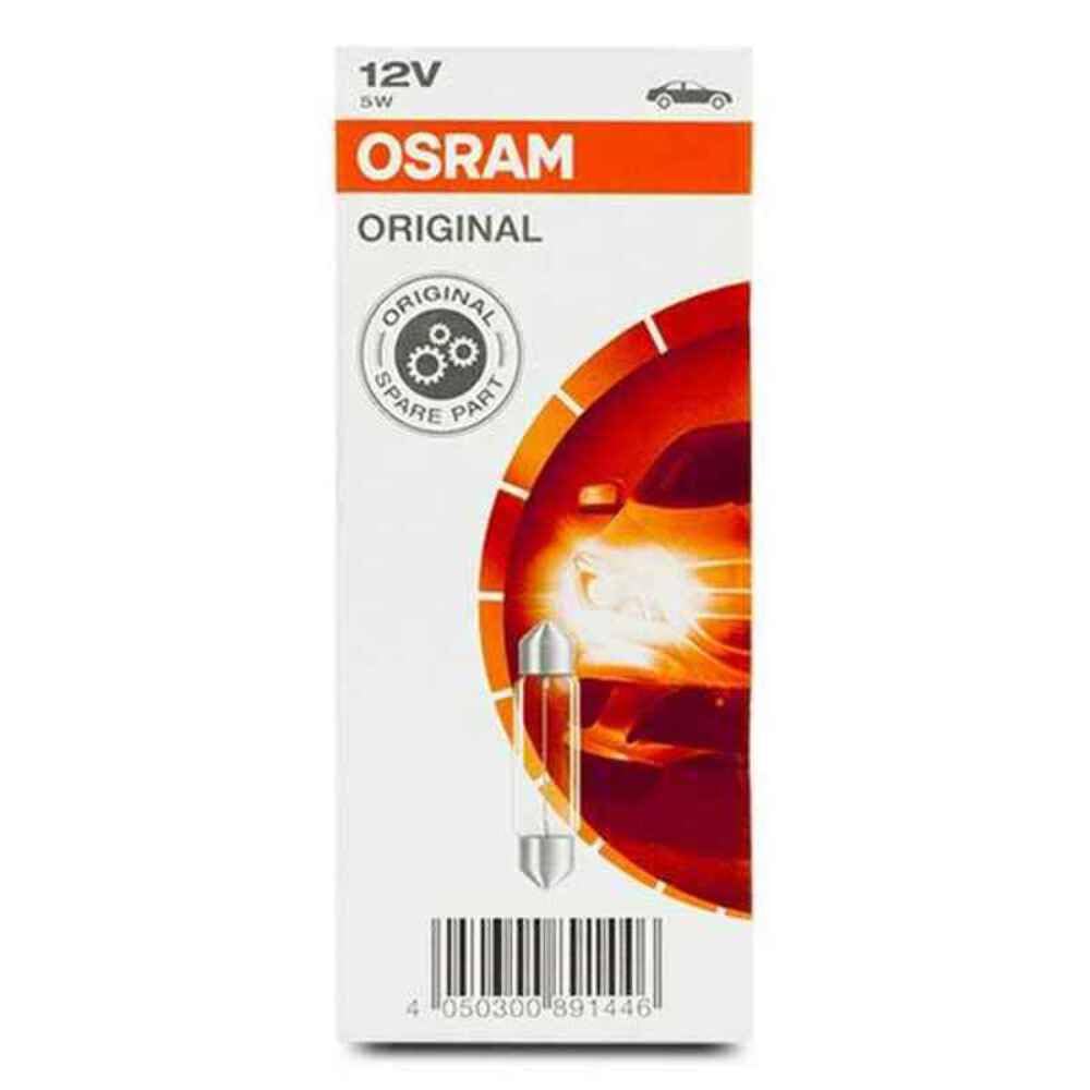 Osram 10x Glühbirnen Original 12v 10w Sv8.5-8 Innenraumbeleuchtung von Osram