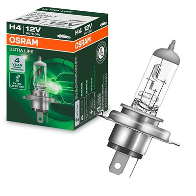 Osram 1x H4 ULTRA LIFE Faltschachtel [Hersteller-Nr. 64193ULT] für Alfa Romeo, Audi, Autobianchi, Chevrolet, Chrysler, Citroën, Dacia, Daewoo, Daihats von Osram