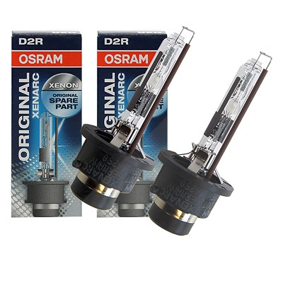 Osram 2x D2R XENARC ORIGINAL Faltschachtel [Hersteller-Nr. 66250] für Audi, Citroën, Fiat, Honda, Lexus, Mercedes-Benz, Mini, Mitsubishi, Nissan, Rena von Osram