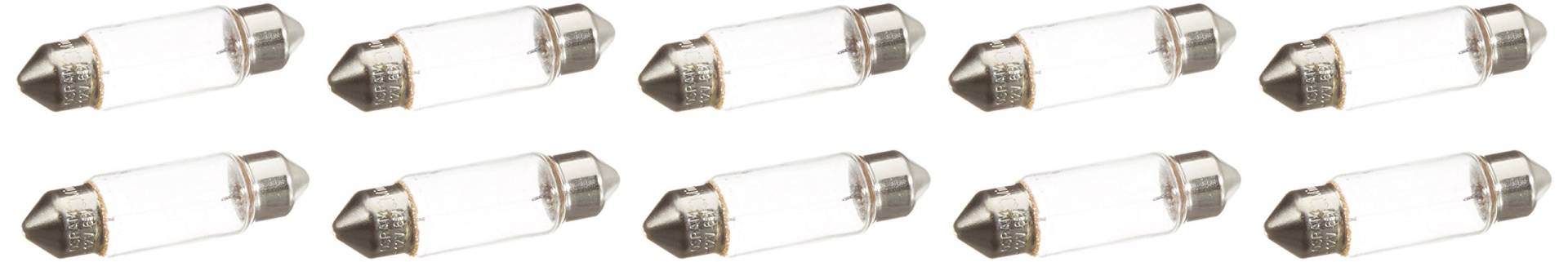 Osram 6486x ORIGINAL C6W, Innenbeleuchtung, 12V, 10er Faltschachtel, Anzahl 10 von Osram