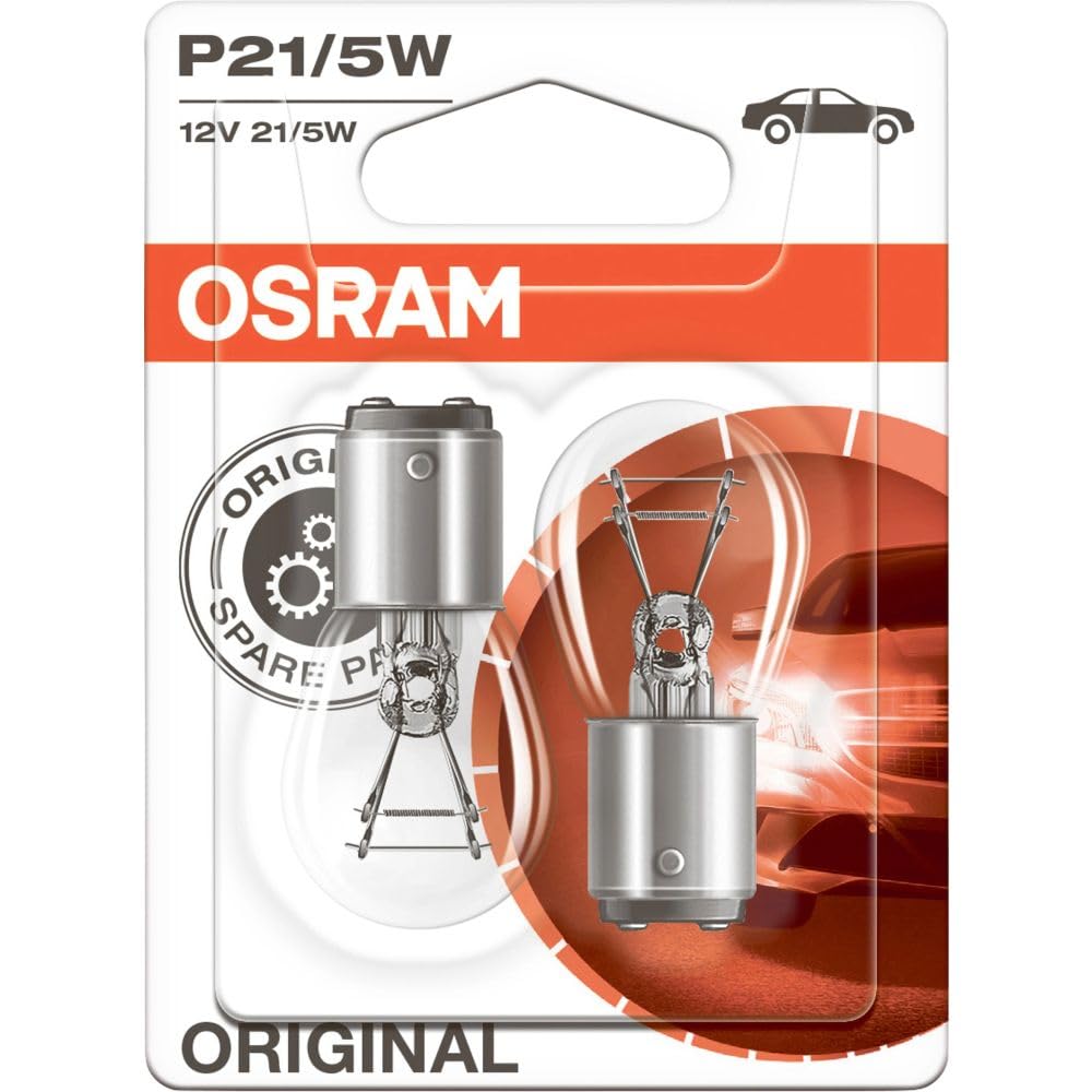 Osram Blister 2 Grundmetalllampe fr PKW 256W BAY15D A7528BLI2 von Osram