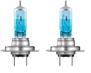 Osram COOL BLUE® INTENSE H7, +100% mehr Helligkeit, bis zu 5.000K, Halogen-Scheinwerferlampe, LED-Look, Faltschachtel (1 Lampe) (Packung mit 2) von Osram