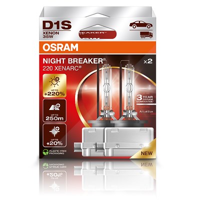 Osram D1S NIGHT BREAKER LASER XENARC GEN2 2er Faltschachtel [Hersteller-Nr. 66140XN2] von Osram