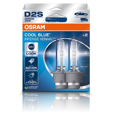 Osram D2S COOL BLUE INTENSE Xenarc 2er Box [Hersteller-Nr. 66240CBN] von Osram