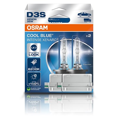 Osram D3S COOL BLUE INTENSE Xenarc 2er Box [Hersteller-Nr. 66340CBN] von Osram