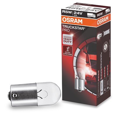 Osram R5W TRUCKSTAR® PRO (Next Gen) Glühlampe [Hersteller-Nr. 5627TSP] für Iveco, Mercedes-Benz, Renault Trucks von Osram