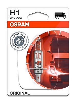 Osram H1 Original Glühlampe LKW Blister [Hersteller-Nr. 64155-01B] für Mercedes-Benz von Osram