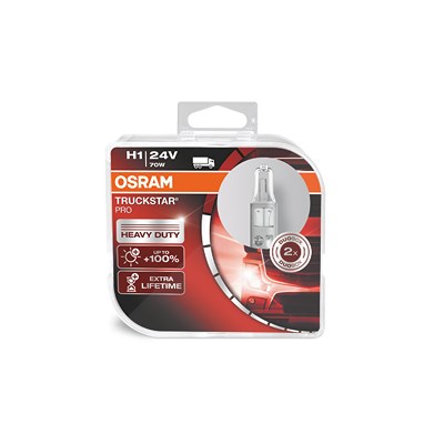 Osram H1 TRUCKSTAR® PRO (Next Gen) Glühlampe Duobox [Hersteller-Nr. 64155TSP-HCB] für Mercedes-Benz von Osram