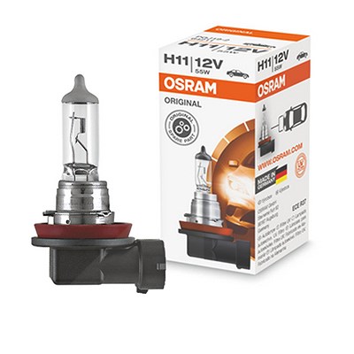 Osram H11 Original Line [Hersteller-Nr. 64211] für Mercedes-Benz, Vauxhall, Citroën, BMW, Opel von Osram