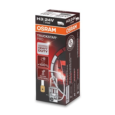 Osram H3 TRUCKSTAR® PRO (Next Gen) Glühlampe Faltschachtel [Hersteller-Nr. 64156TSP] für Iveco von Osram