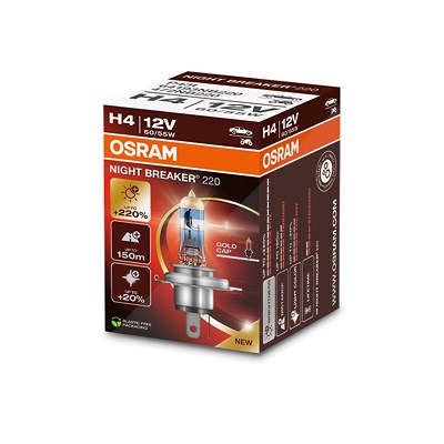 Osram H4 NIGHT BREAKER 220 [Hersteller-Nr. 64193NB220] von Osram