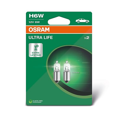 Osram H6W ULTRALIFE Glühlampe [Hersteller-Nr. 64132ULT] für VW von Osram