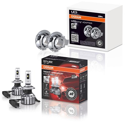 Osram H7 NIGHT BREAKER LED Next Gen + LEDriving ADAPTER 1 von Osram