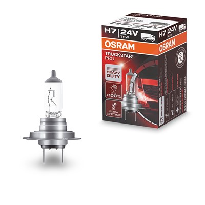 Osram H7 TRUCKSTAR® PRO (Next Gen) Glühlampe Faltschachtel [Hersteller-Nr. 64215TSP] von Osram