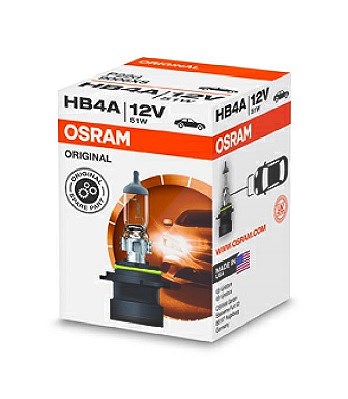 Osram HB4A Original Glühlampe [Hersteller-Nr. 9006XS] für Jeep von Osram