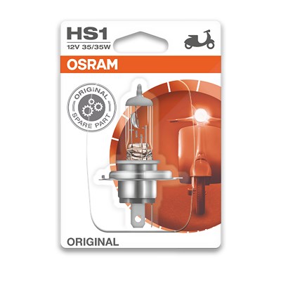 Osram HS1 Original Line Glühlampe [Hersteller-Nr. 64185] für Gasgas, Honda, Kawasaki, Peugeot, Piaggio, Vespa, Yamaha von Osram