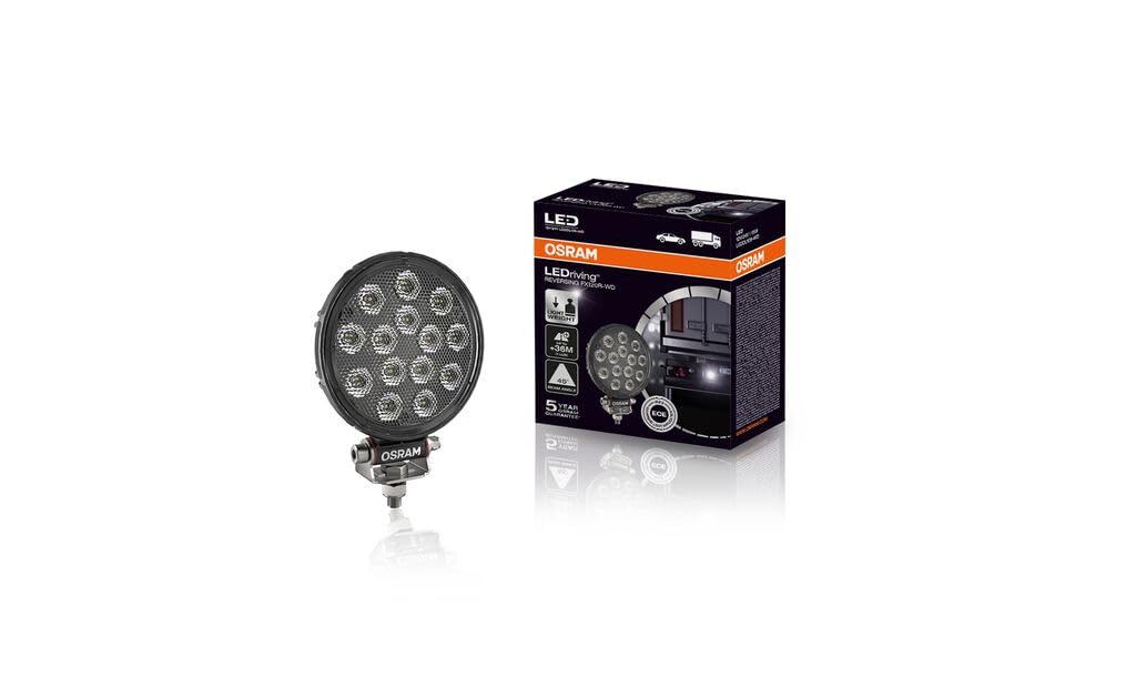 LEDriving REVERSING VX120R-WD, LED Rückfahrscheinwerfer, rund, LED Zusatzscheinwerfer mit ECE Zulassung, Sconosciuto von Osram