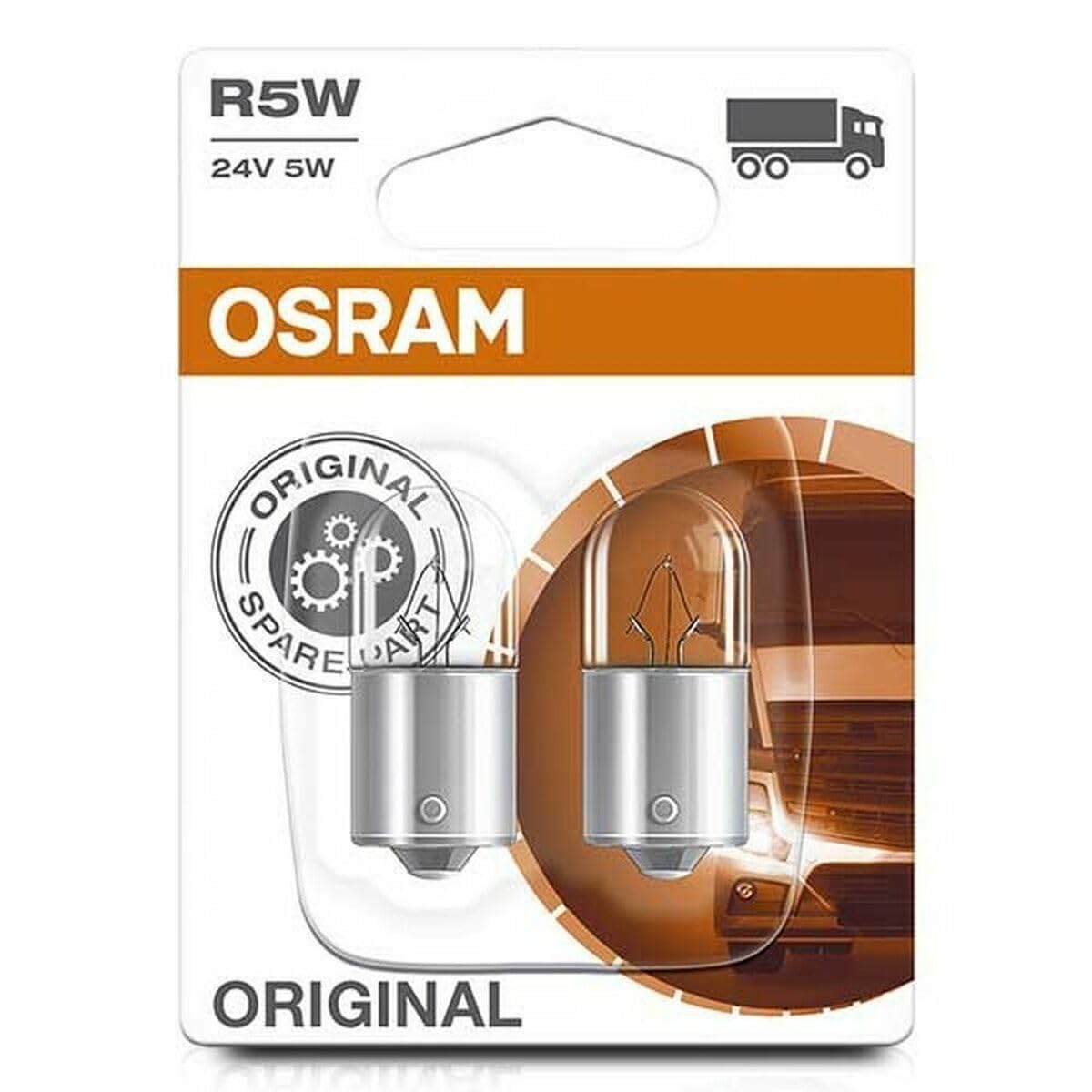 Osram ORIGINAL Sonderlampe T4W, 3930-02B, 24V, Doppelblister von Osram