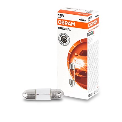 Osram SV7-8 Original Soffittenlampe 28mm [Hersteller-Nr. 6428] für Honda, Jaguar, Kia, Porsche, Puch, Skoda, VW von Osram