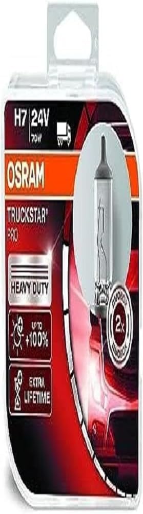 Osram TRUCKSTAR PRO H7 Glühlampe, 64215TSP-HCB, 24V, Duobox von Osram