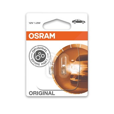 Osram W2x4.6d Original Line Glühlampe [Hersteller-Nr. 2721] für Alpina, Isuzu, Volvo von Osram