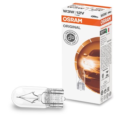 Osram W3W Original Glühlampe [Hersteller-Nr. 2821] für Alfa Romeo, Aprilia, Audi, BMW, Cadillac, Chevrolet, Chrysler, Derbi, Dodge, Ducati, Gilera, Ho von Osram