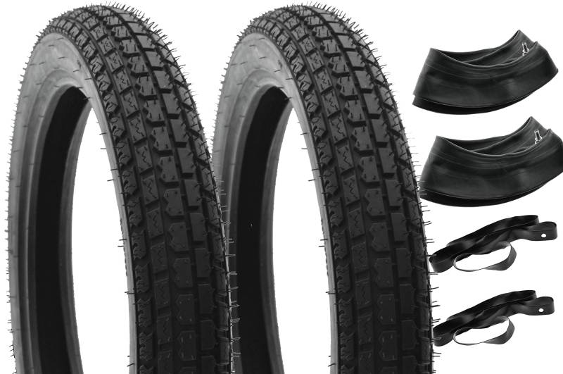 2x SET Klassik3 Straßen Reifen für Simson S50 S51Vogelserie, 2,75-16 150km/h reinforced von Ost2rad