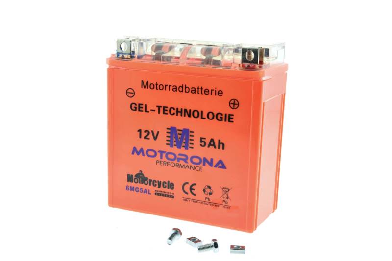 Gel Akku Batterie für MZ und Jawa 12V 5Ah, wartungsfrei Preis inkl. 7,50€ Pfand von Ost2rad