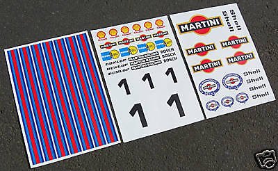 HPI BAJA 5T 1/5th RC MARTINI sticker aufkleber FG MCD von Other