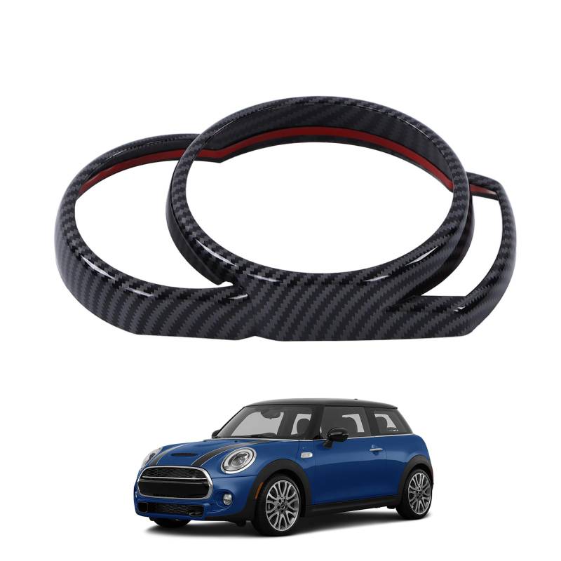 Rahmenverkleidung Armaturenbrett Zubehör Auto Innenausstattung Kohlefaser Stil Facelift Ersatz Upgrade Für MINI Cooper Hatchback F54 F55 F56 F57 2014-2023 von Otufan