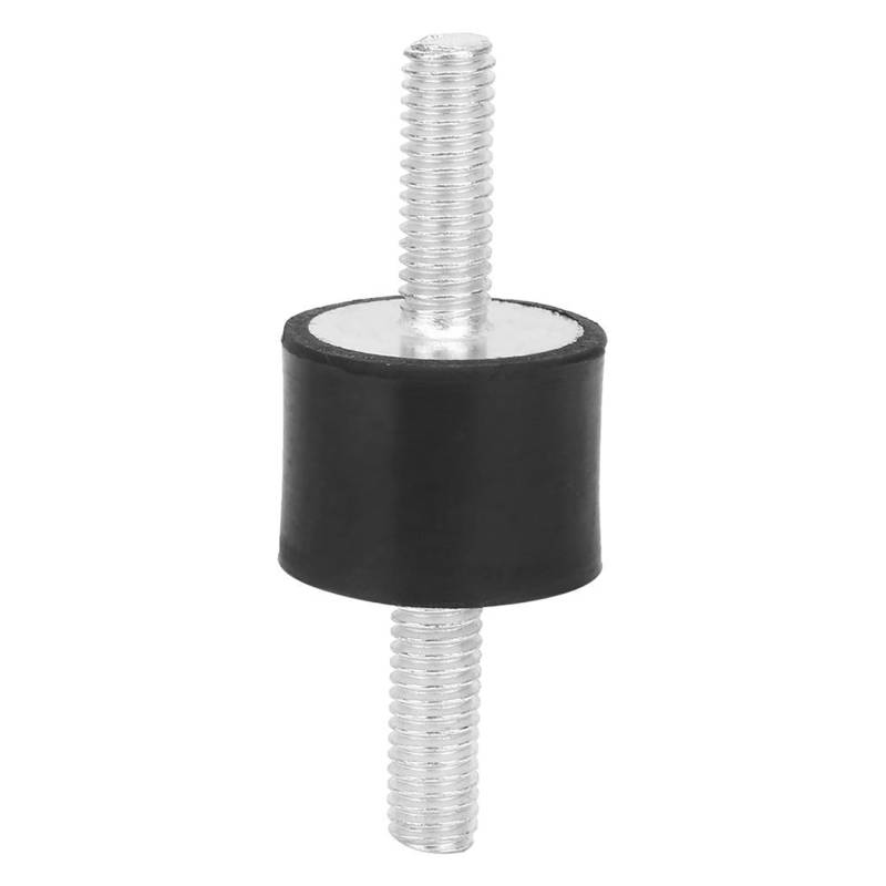 Oubit gummipuffer m6, 4 StüCk Gummihalterung M6 Gummilager Stecker Antivibration Silentblock Auto Boot Spulen FüR Luftkompressoren, Dieselmotoren, Benzinmotoren, Wasserpumpen (Vv20 * 15 M6 * 18) von Oubit