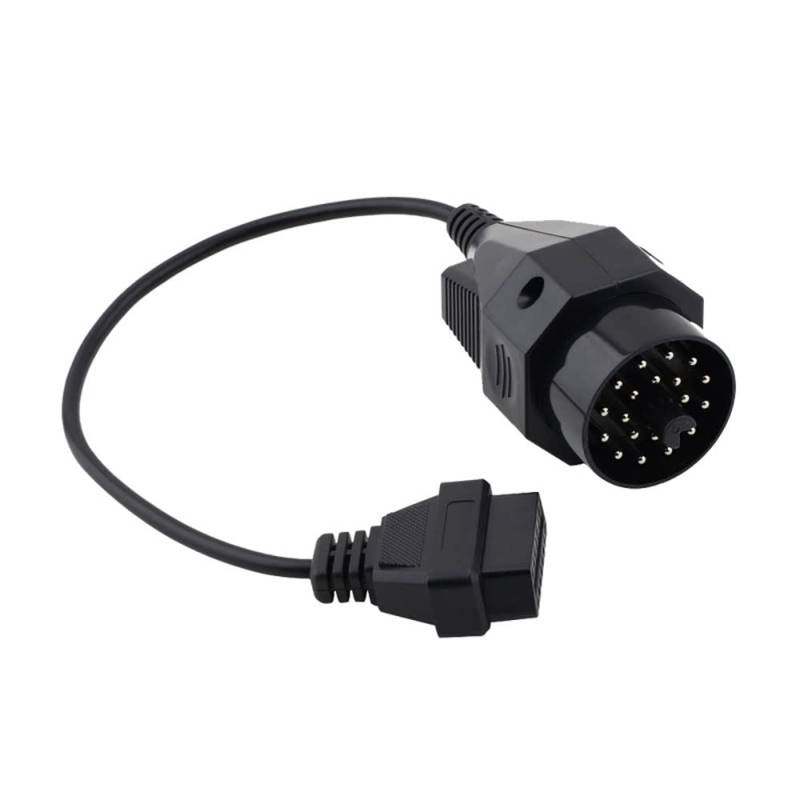 OBD 2 - OBD 1 20 Pin Adapter Stecker Kabel Diagnose für BMW E28 E30 E34 E36 E38 von Oufdj-iPro