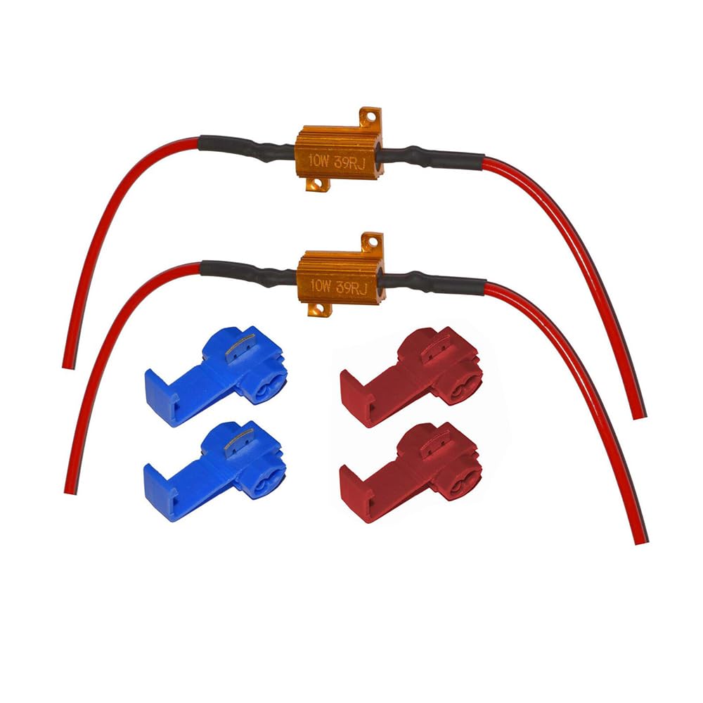 Oufdj-iPro 2x Widerstand LED Nummernschildbeleuchtung Can-Bus Widerstände 12V 10 W 39 Ohm von Oufdj-iPro