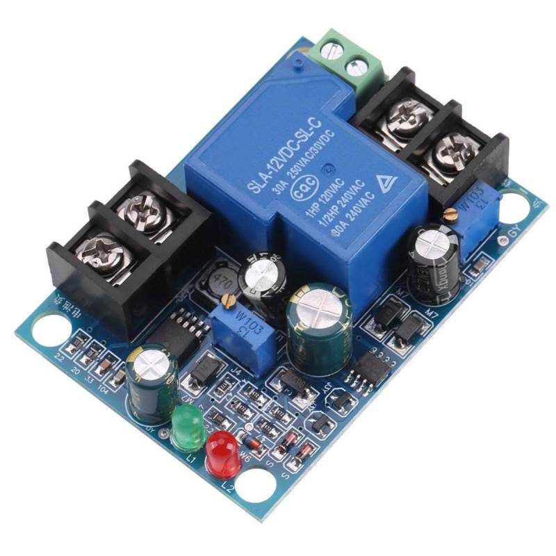 Batterie-Niederspannungsregler, 30A Batterie-Niederspannungsabschaltung Automatisches Einschalten des Unterspannungsschutz-Steuermoduls(36V) von Oumefar