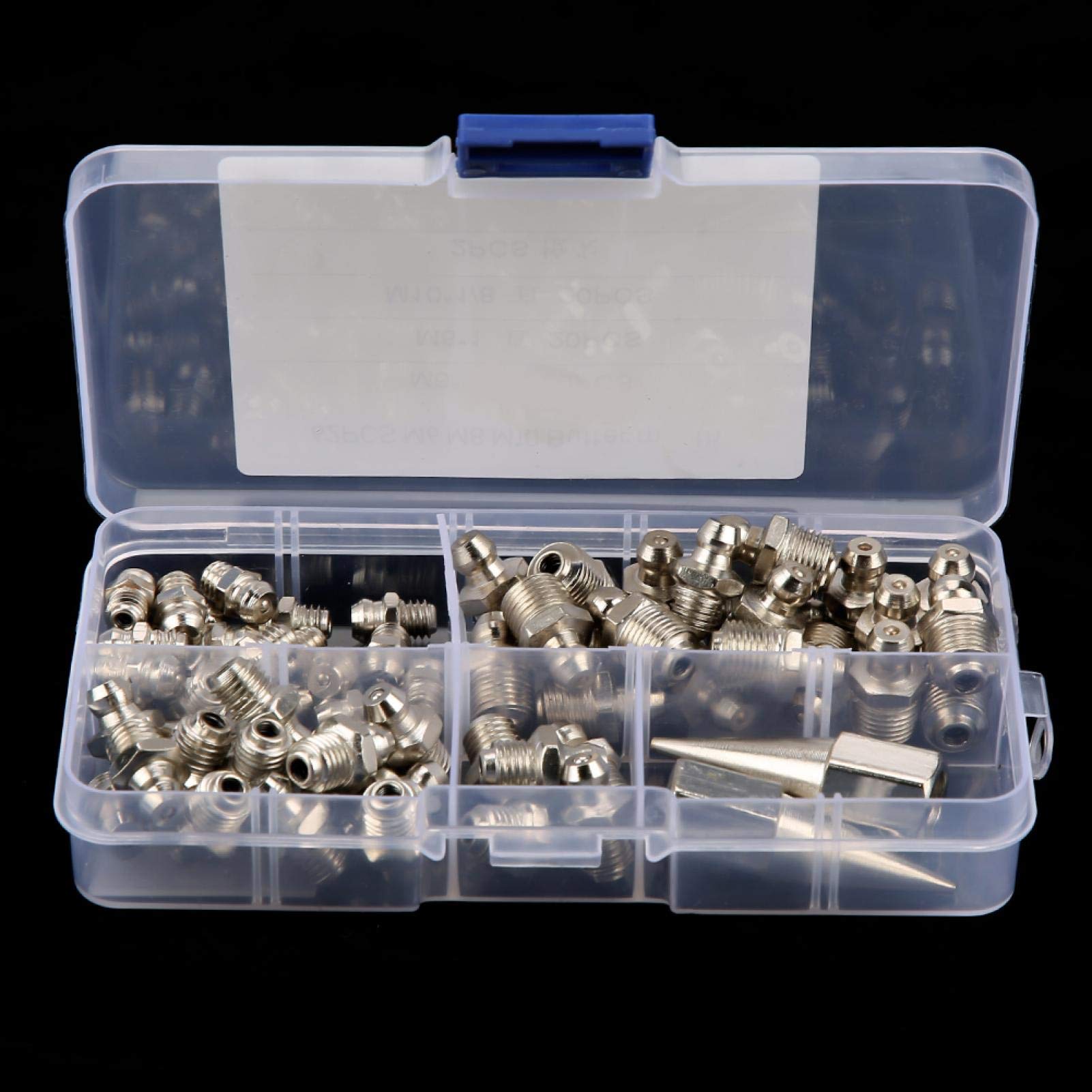 Metallersatz Schmiernippel-Fittings Pack Set Mechanisches Schmierungsteil für Fettpresse von Oumefar