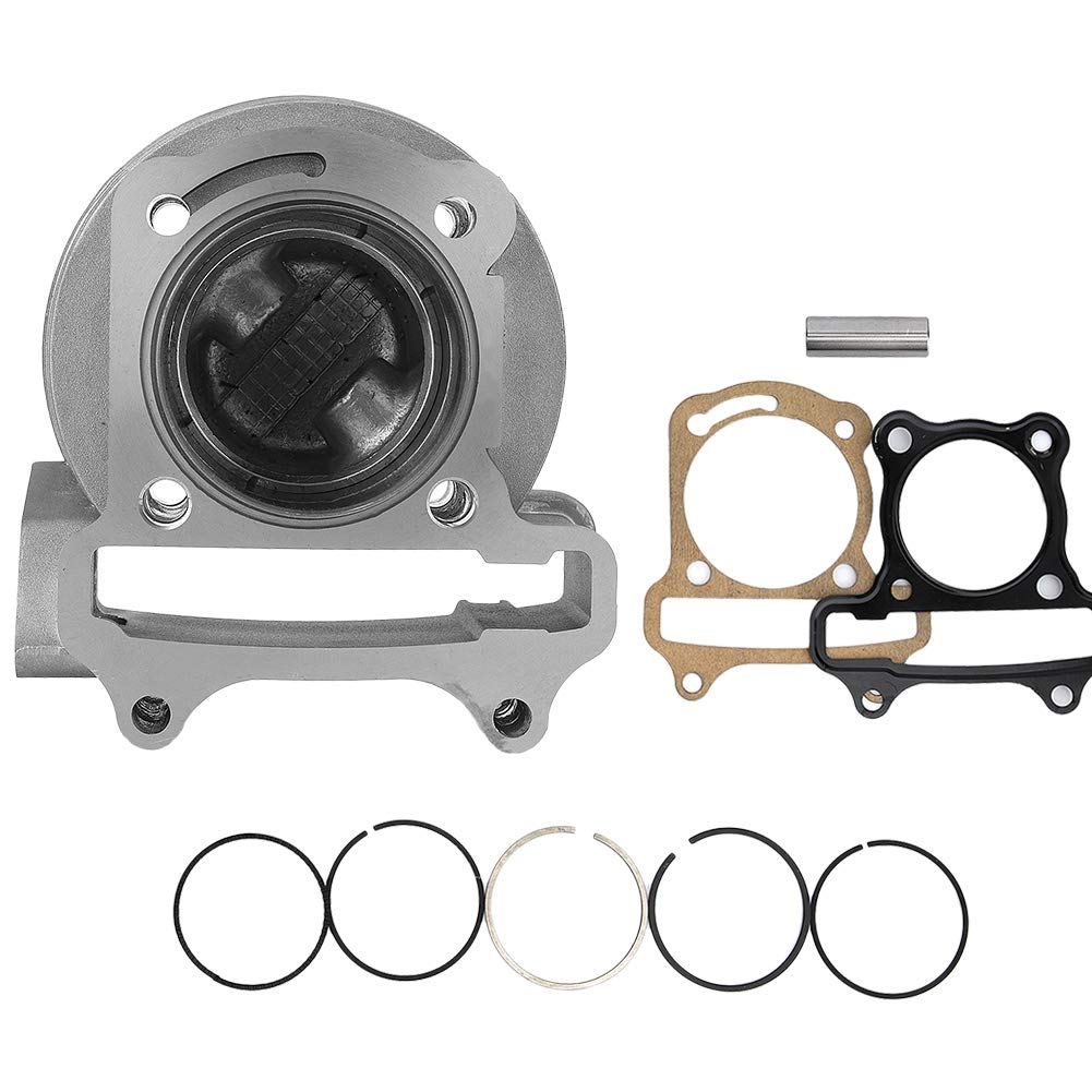 Kolbenring-Kit - GY6 100ccm 50mm Motorbohrung Kolbenring-Kit Kopfdichtung Roller von Outbit