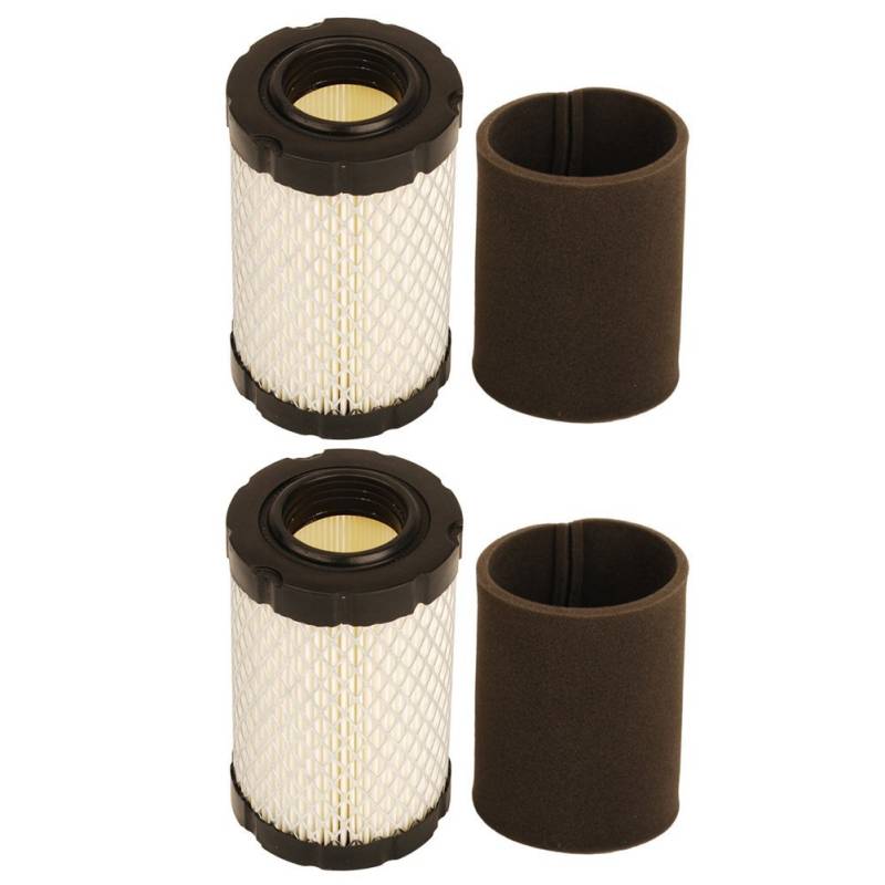 OuyFilters OxoxO Luftfilter mit Vorfilter für Briggs & Stratton 796031 594201 591334 Vorfilter 797704 ersetzt John Deere MIU1303 GY21435 MIU13963 von Carkio